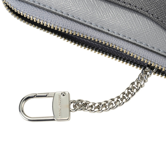 MARC JACOBS Coin Case The Utility Snapshot Leather Gray - Picture 8 of 9